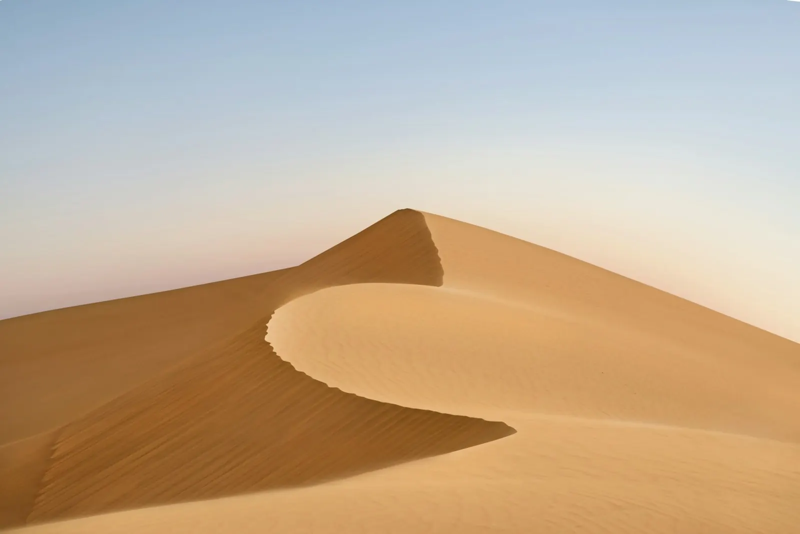 Liwa and the desert in United Arab Emirates